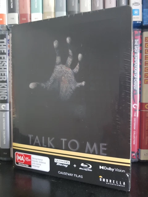 Talk To Me 4k + Blu Ray Steelbook