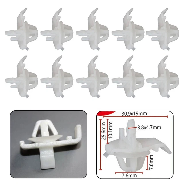 Complétez votre pour Mercedes W124 W669 Vario avec ces 10 clips de carénage