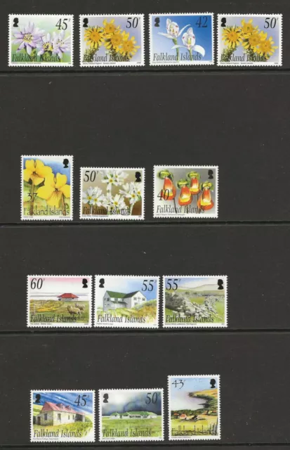 Falkland Islands 2004-2007 flowers MNH  (c311)