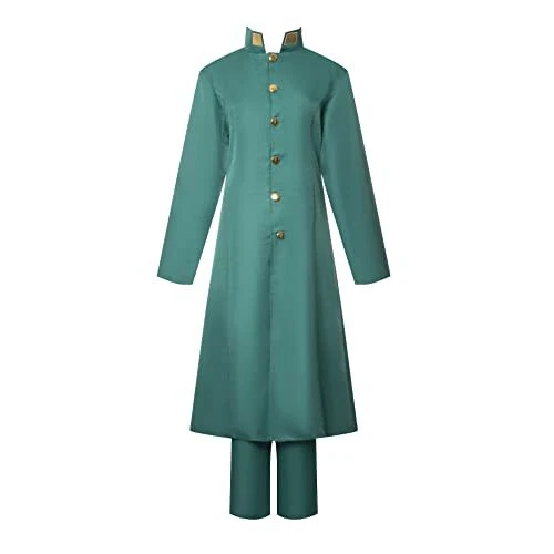 SBluuCosplay Anime Adult Halloween Women Green Uniform Kakyoin Cosplay Costume