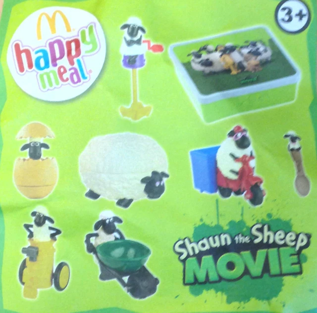 MCDONALDS HAPPY MEAL Toy 2014 Shaun The Sheep Character Single Toys mcdonalds-happy-meal-toy-2014-shaun-the-sheep-character-single-toys