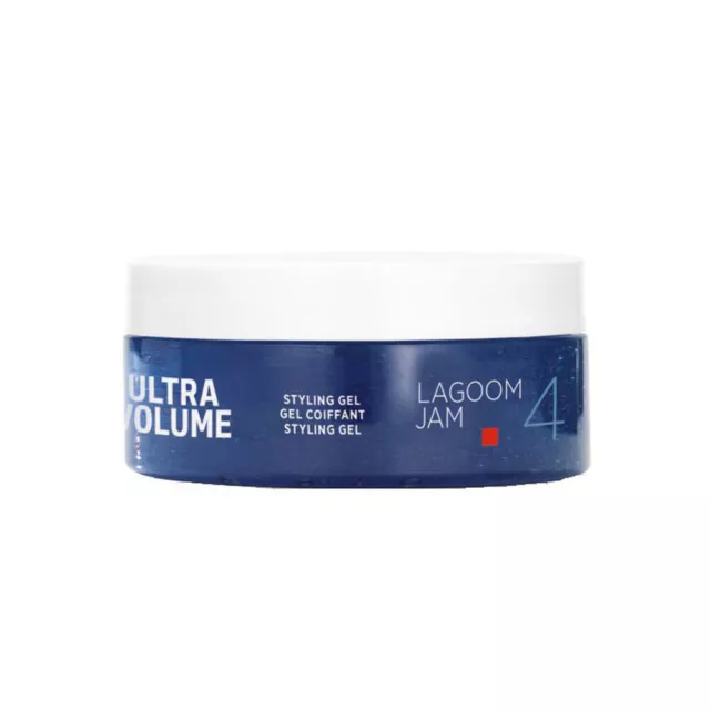 Goldwell StyleSign Ultra Volume Lagoom Jam 75 ml tamaño de viaje - gel para el cabello azul