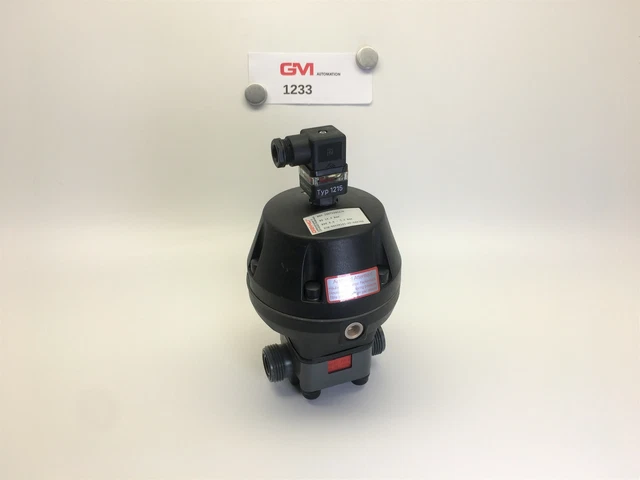 Vanne à Membrane Gemu C60Z/8/D/75305A-1 2 HPW – Réf. 88082251 – Neuve Et Intacte