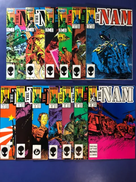 The 'Nam # 1 - 26 (1986-1989, Marvel) *Run of 26 Issues * HIGH GRADE NM-