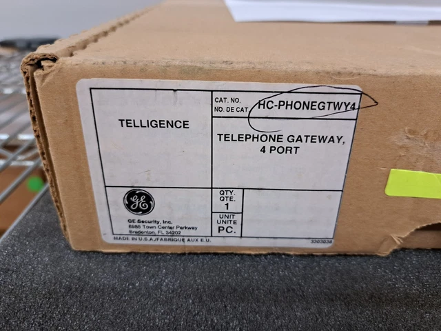 New, GE, HC-PHONEGTWY4, Mediatrix 4-Channel Nurse Call Phone Gateway