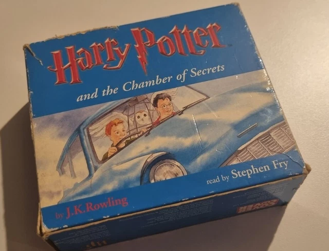 J.K.ROWLING HARRY POTTER THE CHAMBER OF SECRETS AUDIO BOOK Read By