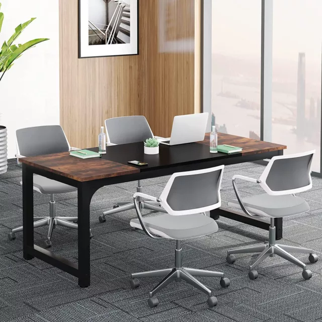 Rectangular Conference Table Computer Desk Study Writting Table Home Office