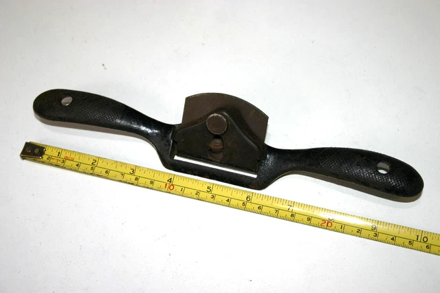 Stanley no. 51 Spoke Shave Plane (Flat Bottomed, 2inch) - Vintage Woodwork Tool 2