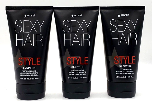Sexy Hair Style Slept In Texture Creme, 5.1 oz - "Set of 3""