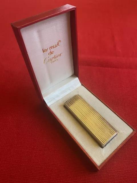 Cartier accendino, lighter, briquet Vintage