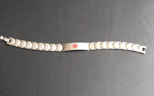 Pulsera magnética de identificación de alerta médica