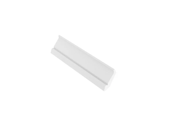 Lot de 3 corniches plafond en polystyrène L290 x H5 cm blanc - ETIRIA