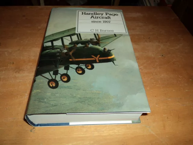 @@@ Handley Page Aircraft Since 1907 C H Barnes Putnam's Hardback 1995 Vgc @@@