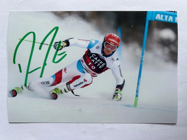 Carte Autographe Hannes Trinkl - Bronze Olympique 1998 Ski Alpin (Original, Autriche)