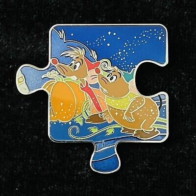 LE Cinderella Jaq and Gus Gus Character Connection Puzzle Mystery Box Disney Pin