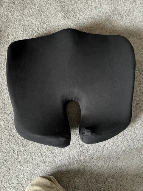 Cushion Lab Extra Dense Seat Pillow Ergonomic Firm black