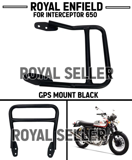 ROYAL ENFIELD INTERCEPTOR 650 "GPS MOUNT BLACK" 40.41 PicClick