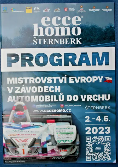2023 Rennprogramm "ECCE HOMO", Berg Europameisterschaft ,+Starterliste+12Sticker