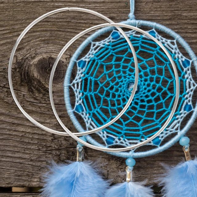 24 Anneaux En Bois Macramé Forme Lotus - Cerceaux Lisses Pour Attrape-Rêves DIY, Déco Murale Bohème, Couronnes