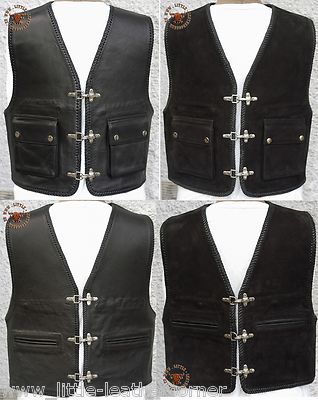 Leatherwear Rocker,Bikerweste,Lederweste,Bad Company 
