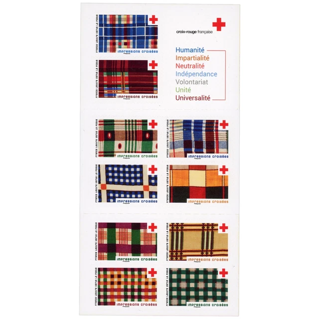 CARNET FRANCE BC55 DE TIMBRES POUR AFFRANCHIR 10 LETTRES 20g C'EST UN