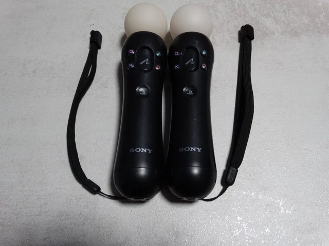 COPPIA DI PLAYSTATION MOVE Controller di Movimento per PS3 e PS4 OTTIME
