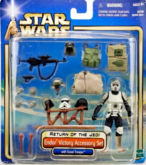 Endor Victory Accessory Set "Rotj" Star Wars Saga Collection 2002-2004 Hasbro