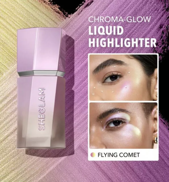 SHEGLAM Glow Bloom Liquid Highlighter Shimmer Vanilla Frost 5.2ml