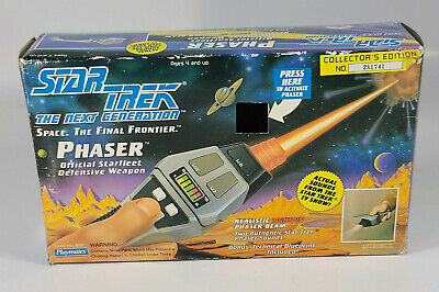 Vintage 1992 Star Trek TNG Playmates Starfleet Phaser- BOX ONLY