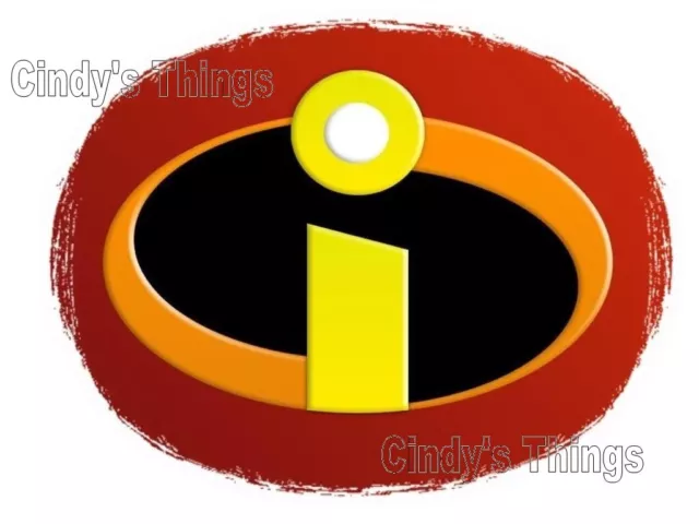 The Incredibles #3 T shirt Iron on Transfer 8x10 or 5x7 light fabric