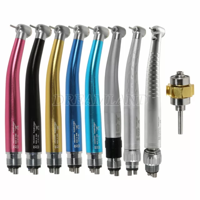 Dental (LED Fiber Optic) High Speed Handpiece Turbine 4/6 holes L