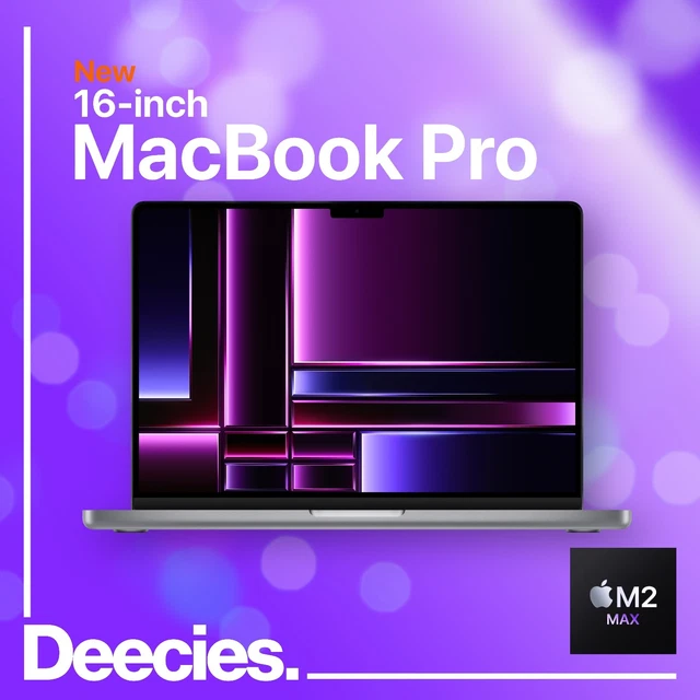 CPU 16 pollici Apple MacBook Pro M2 MAX 12 core GPU 38 core 64 GB RAM 2 TB SSD NUOVO"