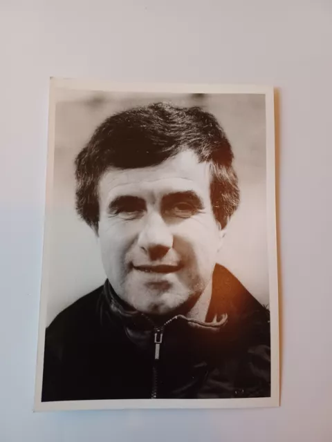 Photographie originale ancienne football entraîneur Dugueperoux Strasbourg 1996
