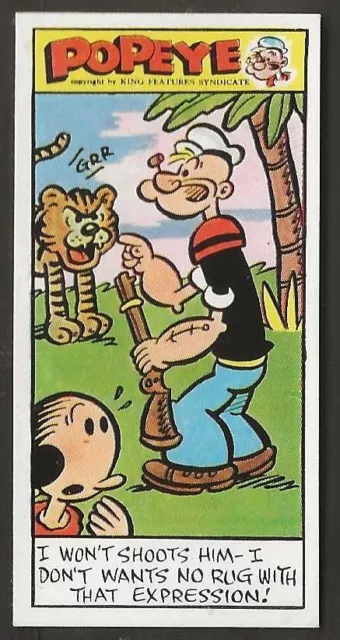 Primrose-Popeye 1960 (2Nd Series)-#17- Quality Card!!