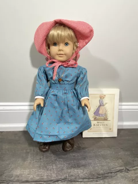 Vintage Pleasant Company American Girl Doll Kirsten Larson Retired White Body