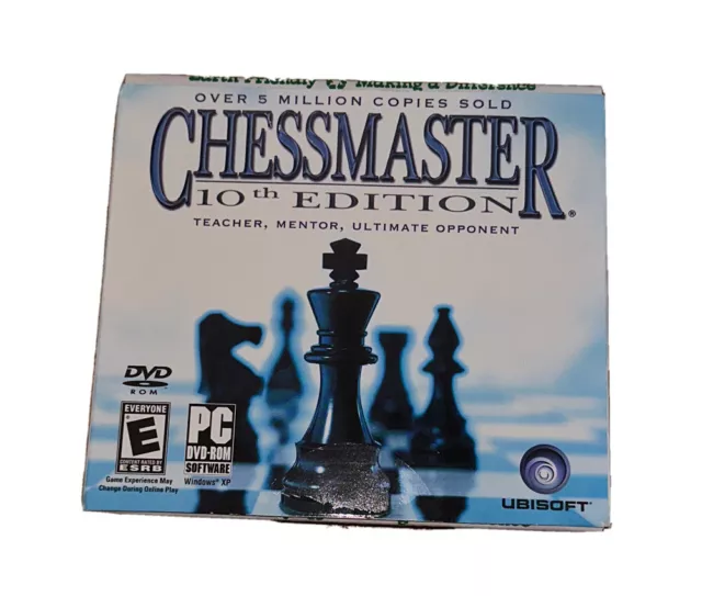 Ubisoft Chessmaster 10th Edition (Rated E) Windows 98 / ME / XP - 3 CD Disc  Set