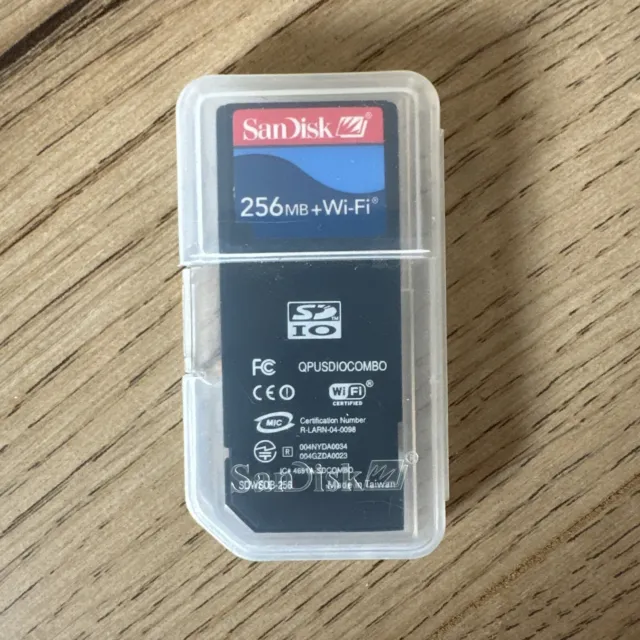 SanDisk Connect 256 MB + WiFi SD Card (SDWSDB-256A-10M)