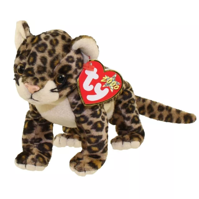 Ty Beanie Baby - SNEAKY THE LEOPARD  CAT  6" NEW MWMT's