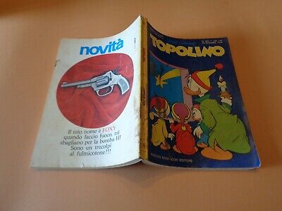 Topolino 682 Originale Mondadori Disney Buono 1968 Bollini, Cedola