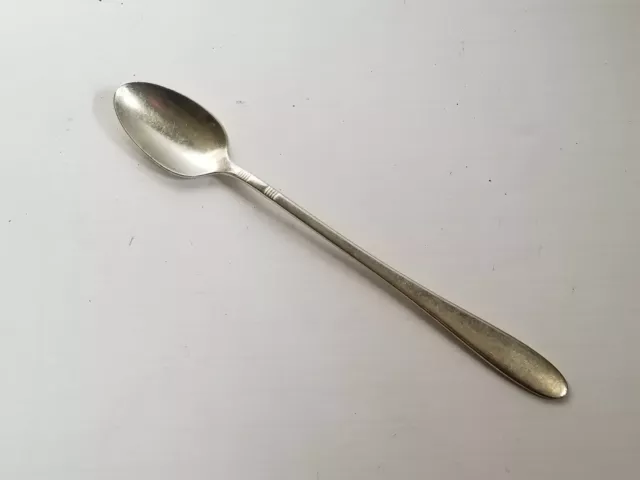UP Union Pacific Railroad Silver Dining Car Ice Tea Spoon