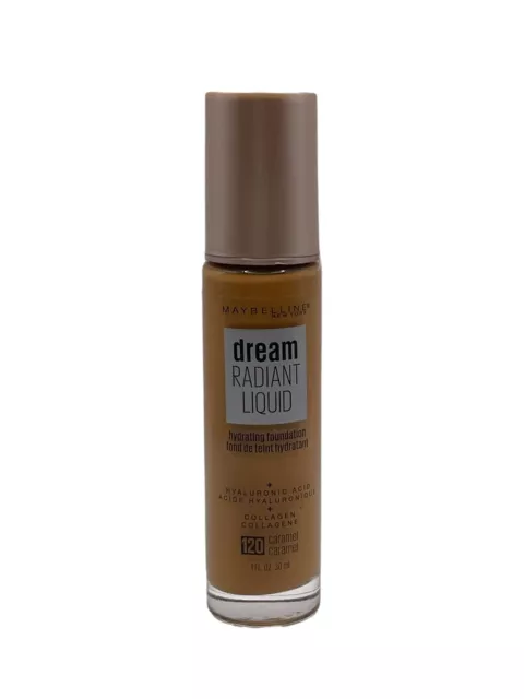 Maybelline Dream Radiant Liquid Hydrating Foundation, 120 Caramel
