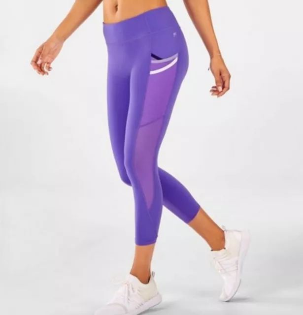 Fabletics High-Waisted Motion365 Pocket 7/8 Leggings NWT Size L