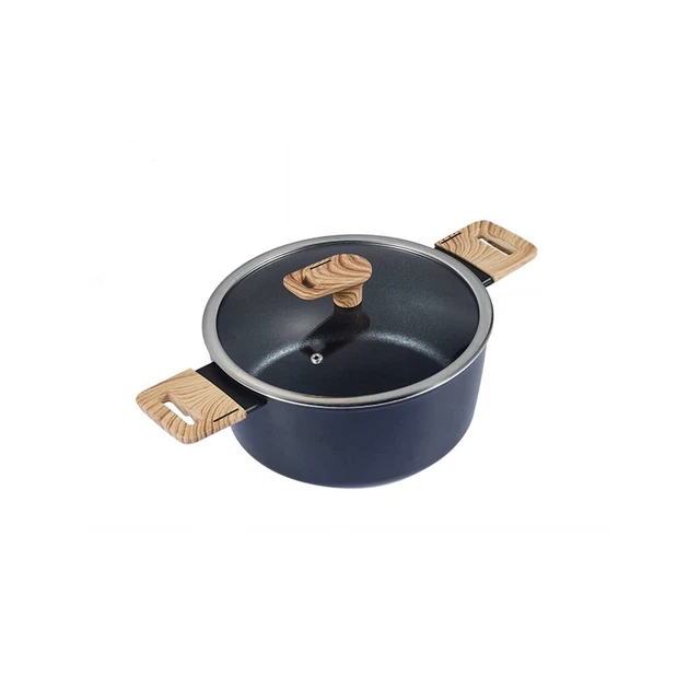 Bratentopf mit Deckel Maple Wood Schmortopf Induktion neuetischkultur