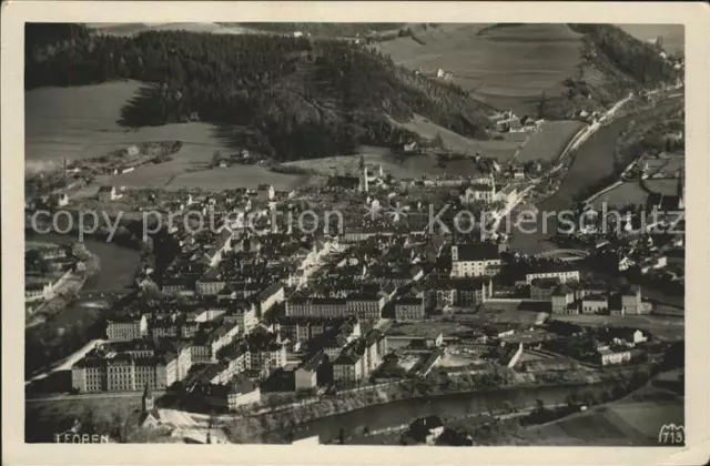 11544090 Leoben Blick ueber die Stadt Murtal Leoben