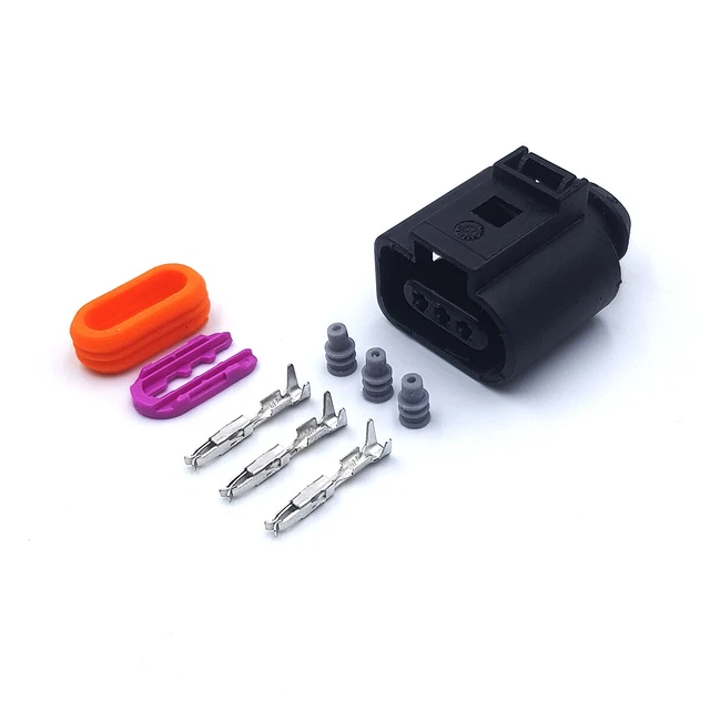 KIT RIPARAZIONE 1J0973802 Spina 2-pol. Cablaggio ABS Esp Per VW - Foto 9