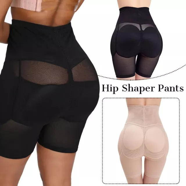 Lady FAKE ASS Butt Lifter Hip Enhancer Panties Bum Shaper Padded Underwear  Panty