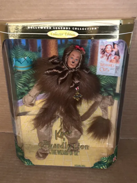 Vintage Barbie Collection Ken The Cowardly Lion In The Wizard Of Oz Doll New