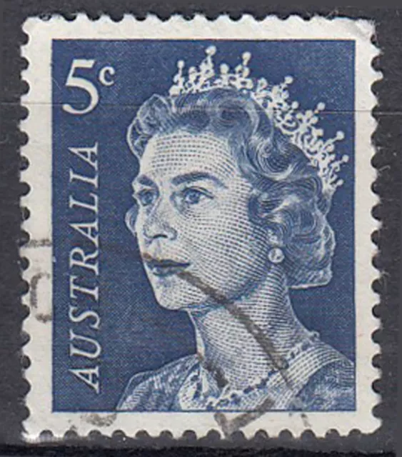 Australien gestempelt Königin Mutter Elisabeth Elizabeth II 2 Rundstempel / 2428