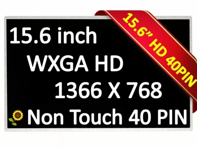 Laptop Lcd Screen For Samsung Ltn156At16 15.6" Wxga Hd