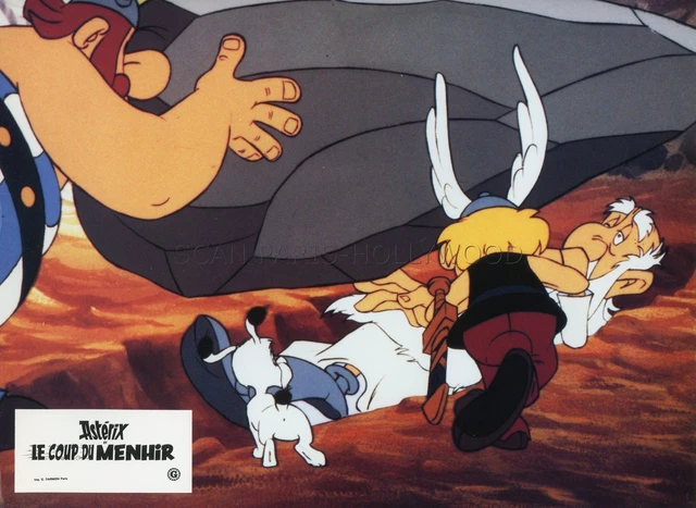 Astérix - Les 12 Travaux D'Astérix (1976) - Lot De 8 Photos D'exploitation Françaises